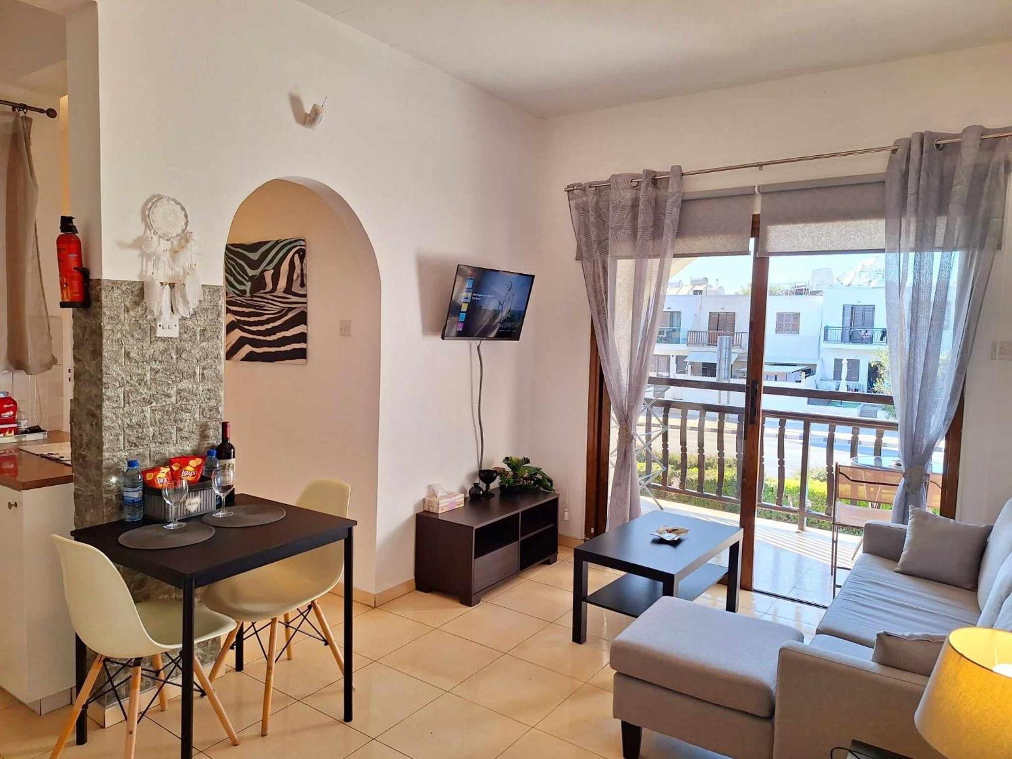 Kato Paphos Apt 400M To The Beach Exterior foto